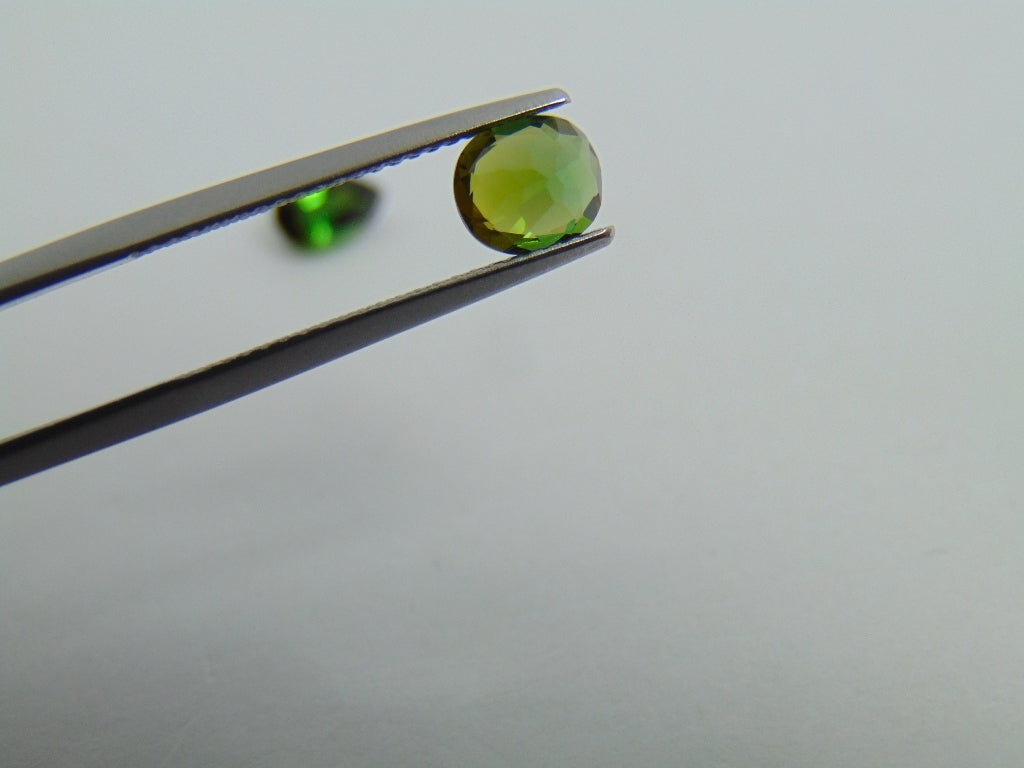 2.08ct Tourmaline 8x5mm 7x6mm