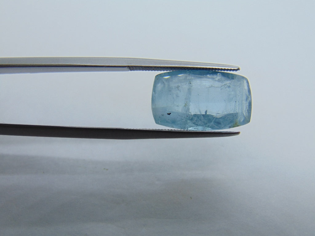 7.30ct Aquamarine With Inclusions 16x10mm