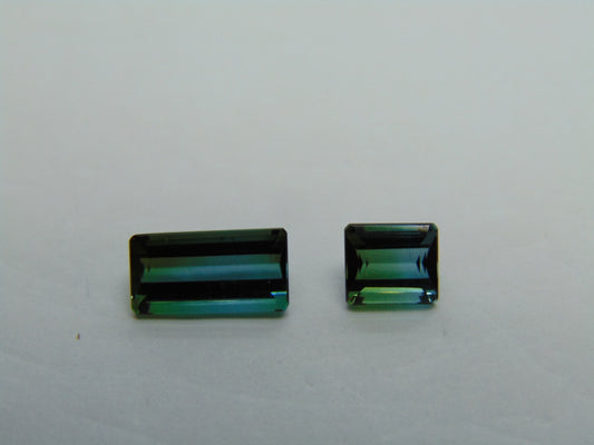 3.60ct Tourmaline 11x5mm 6x5mm