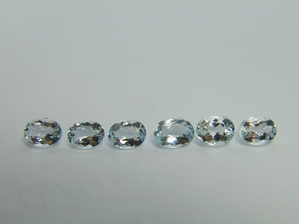 10.90ct Aquamarine Calibrated 9x7mm