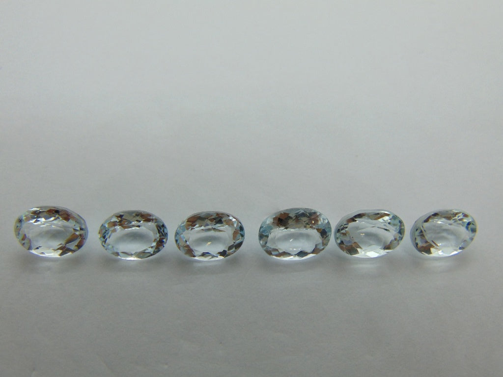 10.90ct Aquamarine Calibrated 9x7mm