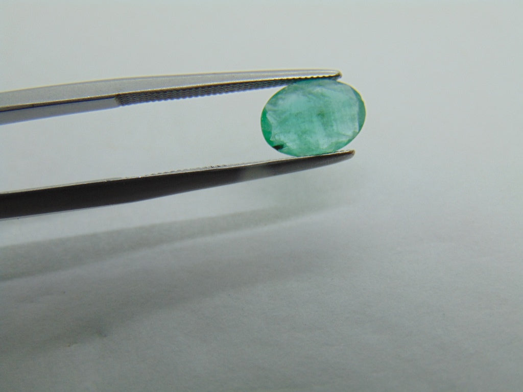 1.10ct Emerald 9x6mm