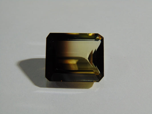 30.60ct Green Gold Bicolor 21x17mm