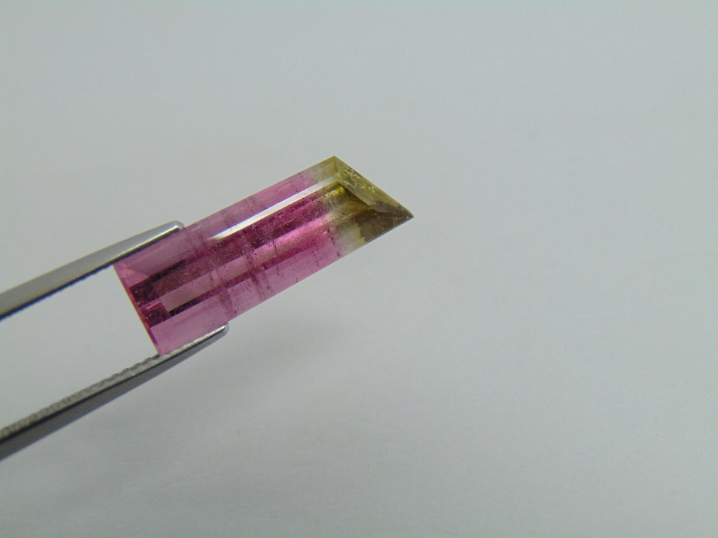 7.50ct Tourmaline Bicolor 21x7mm