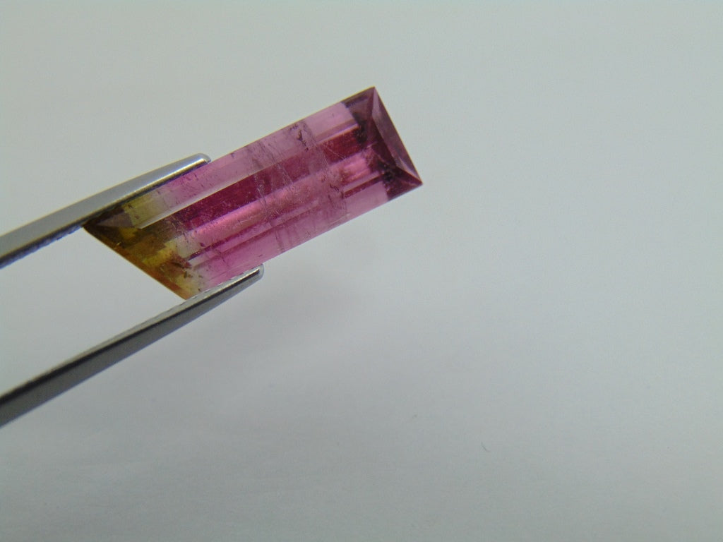 7.50ct Tourmaline Bicolor 21x7mm