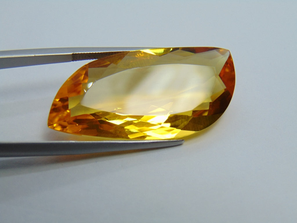 27.65ct Citrine 34x16mm