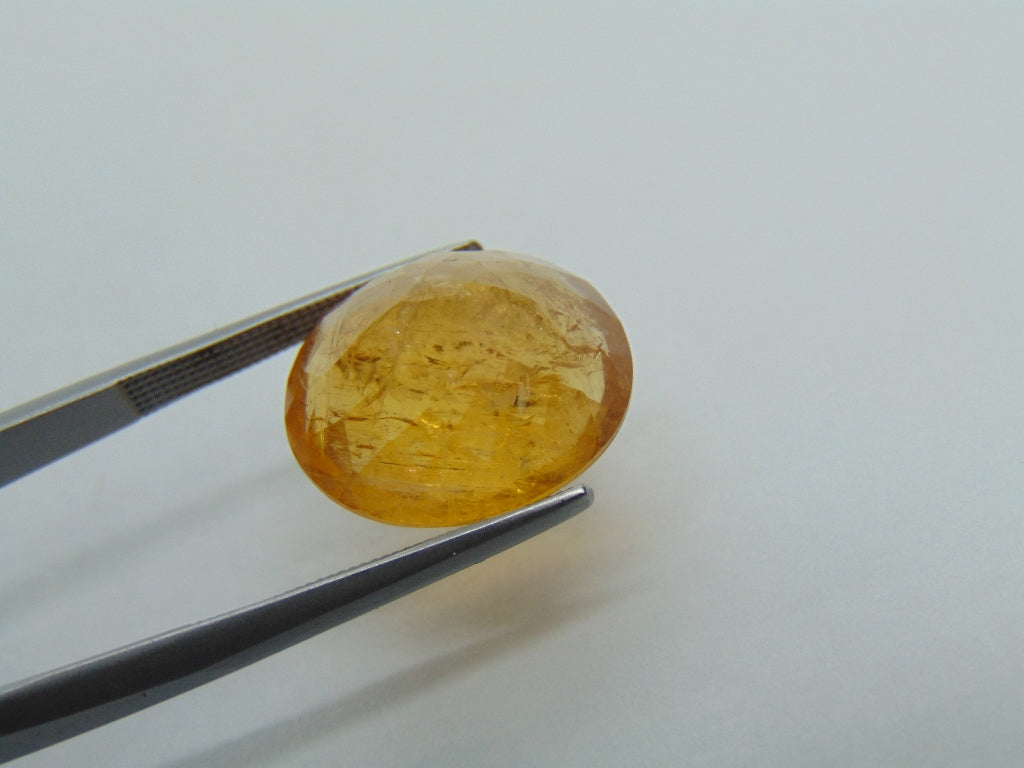 15.20ct Imperial Topaz With Inclusion 16x14mm