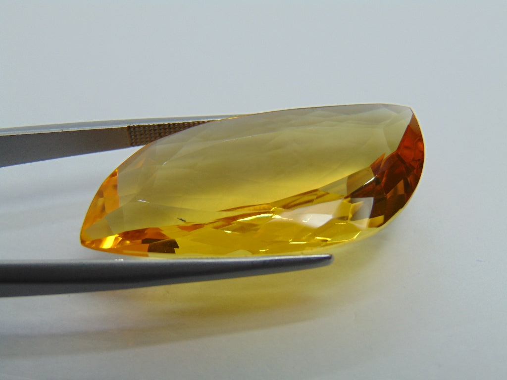 27.65ct Citrine 34x16mm