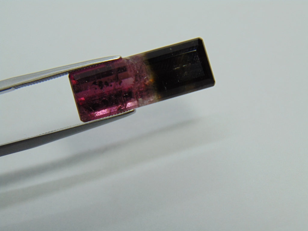 10.95ct Tourmaline Bicolor 23x8mm