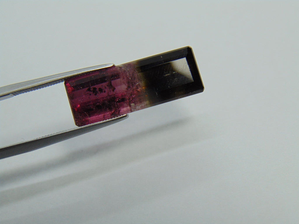 10.95ct Tourmaline Bicolor 23x8mm