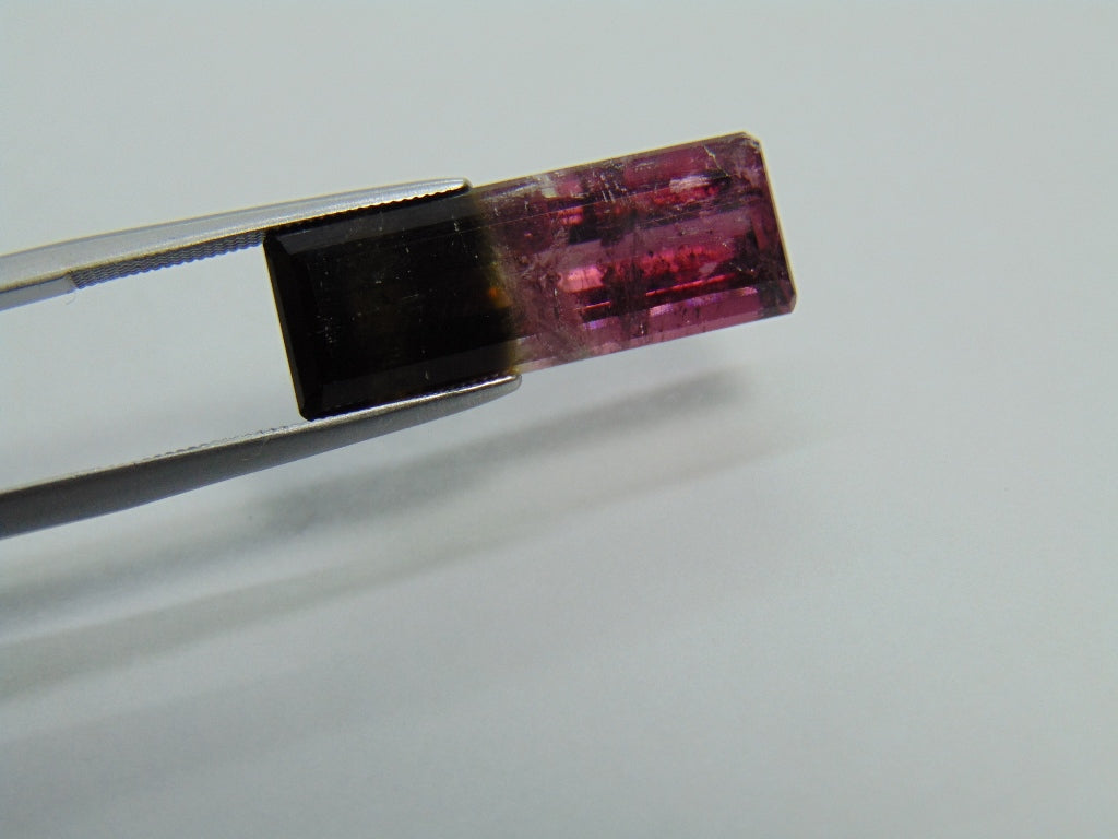 10.95ct Tourmaline Bicolor 23x8mm