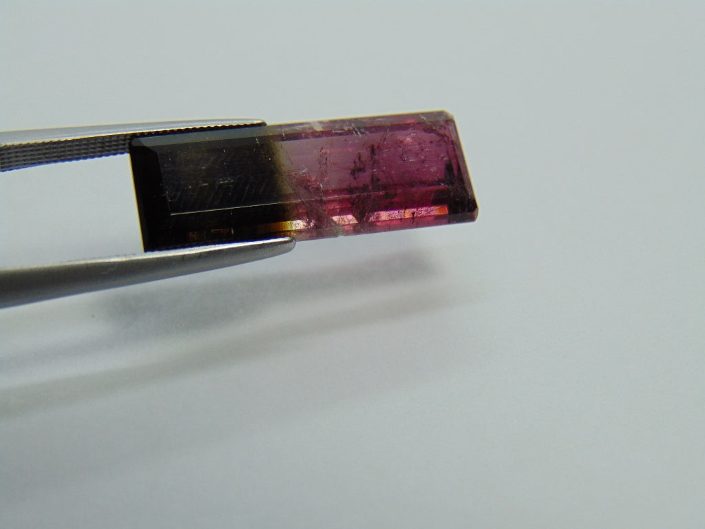 10.95ct Tourmaline Bicolor 23x8mm