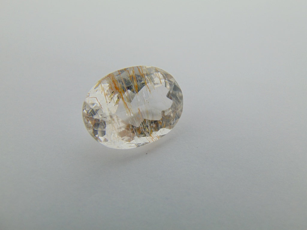 21.50ct Topaz With Golden Rutile