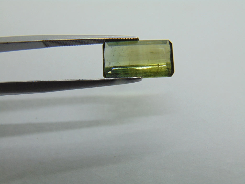 3.75ct Tourmaline Bicolor 13x7mm