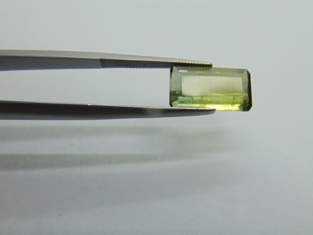 3.75ct Tourmaline Bicolor 13x7mm