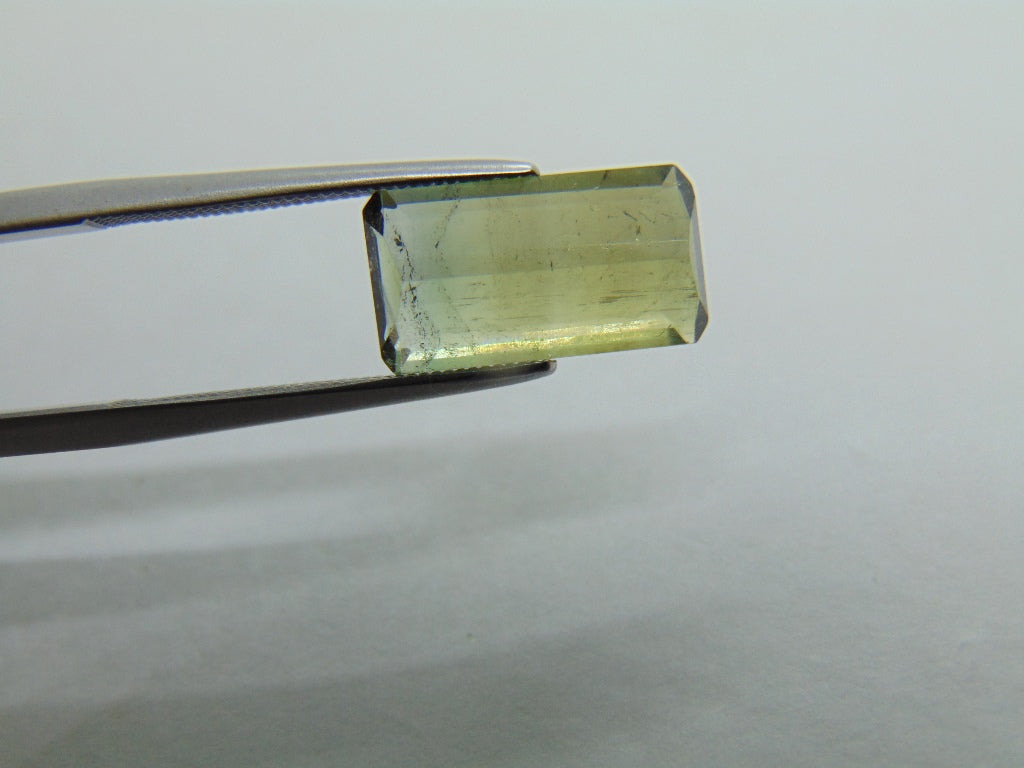 3.75ct Tourmaline Bicolor 13x7mm