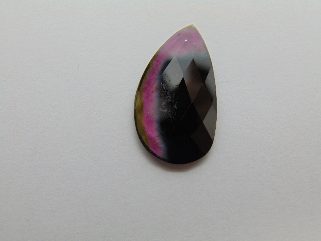 7.19ct Tourmaline Bicolor 21x12mm