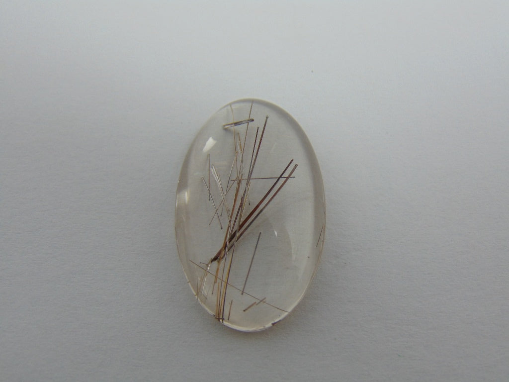 30.10ct Quartz Inclusion 30x19mm