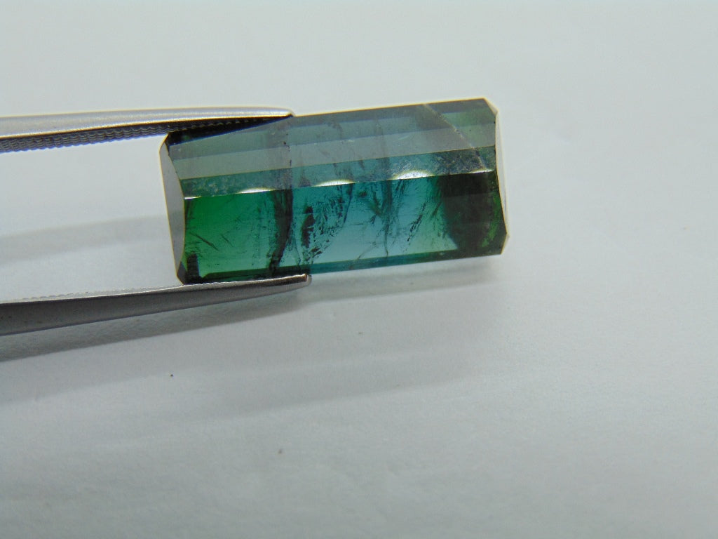 10.35ct Tourmaline Bicolor 19x9mm