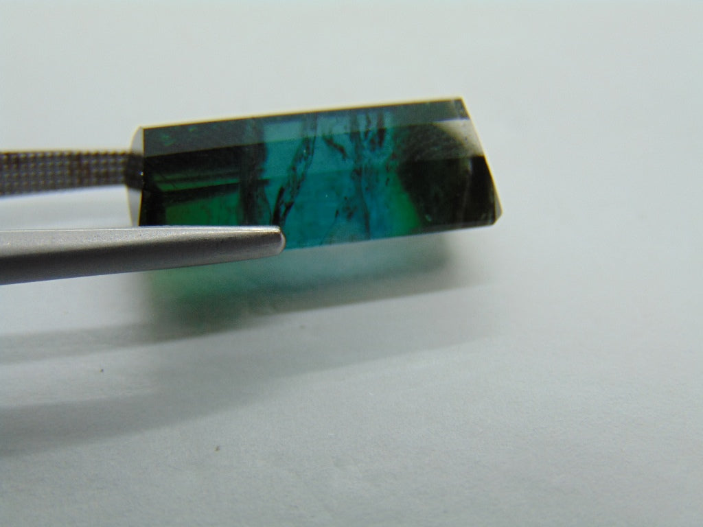 10.35ct Tourmaline Bicolor 19x9mm