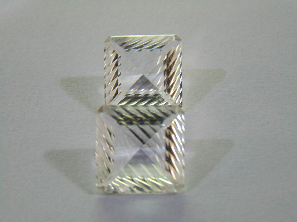 17.20ct Quartz (Crystal) Pair