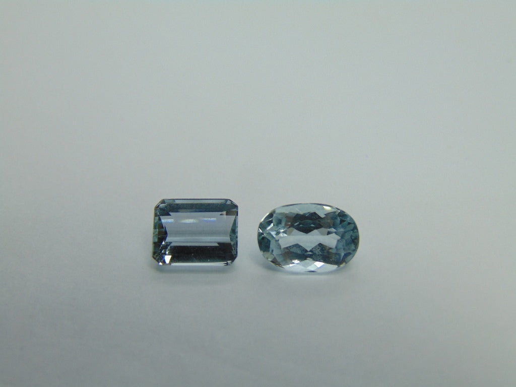 7.70ct Topaz Natural Color 9x7mm 11x8mm