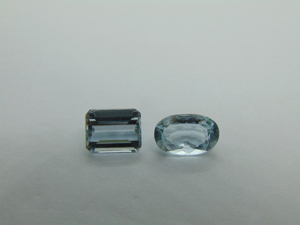 7.70ct Topaz Natural Color 9x7mm 11x8mm