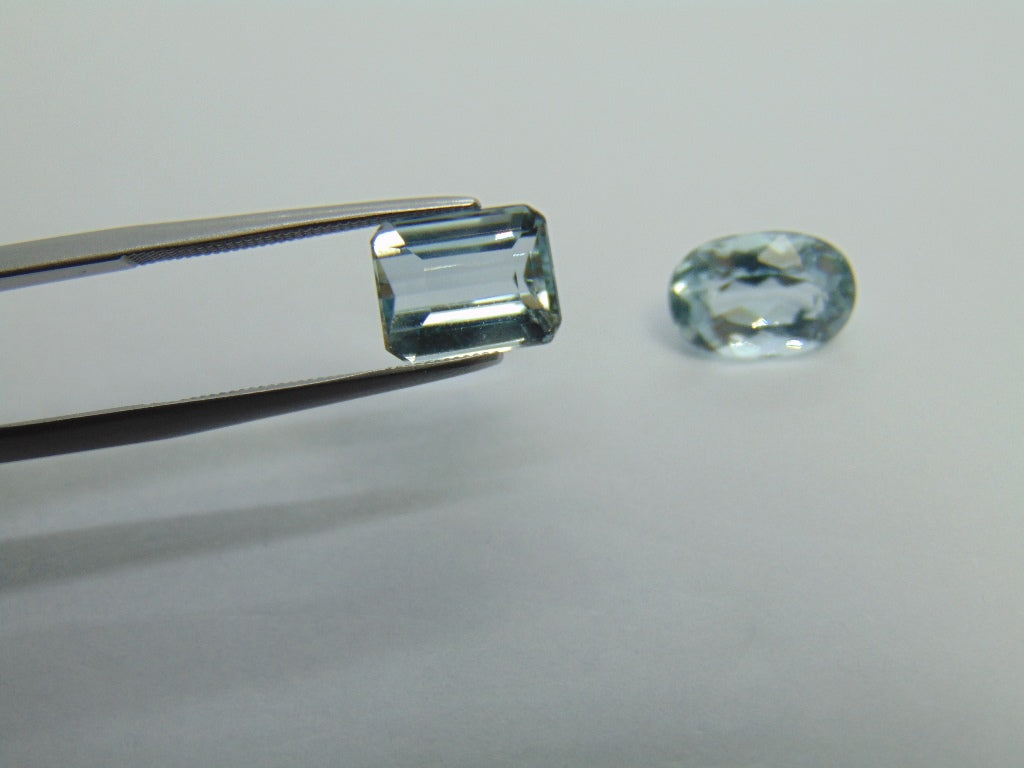 7.70ct Topaz Natural Color 9x7mm 11x8mm