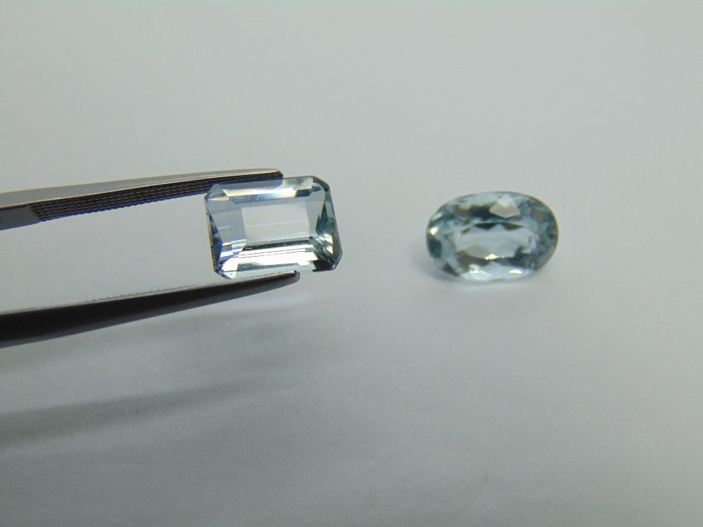 7.70ct Topaz Natural Color 9x7mm 11x8mm