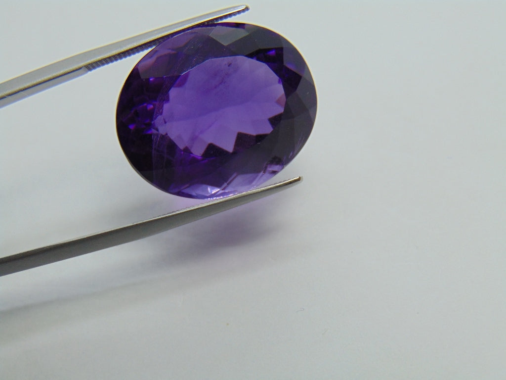 33ct Amethyst 21x18mm