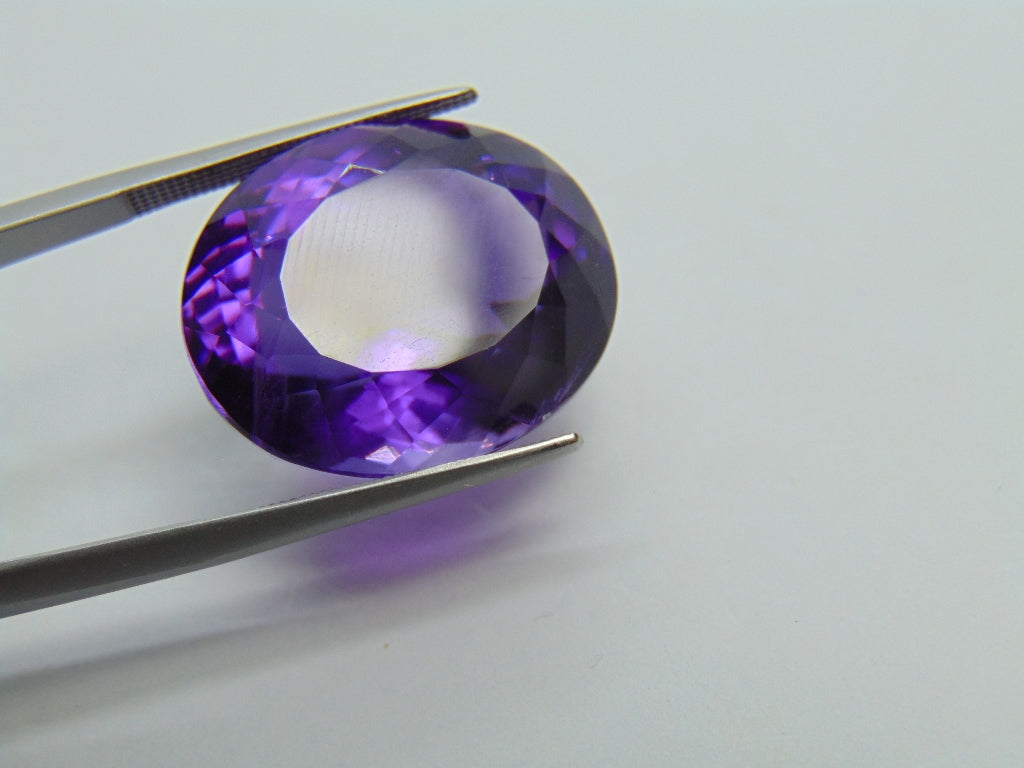 33ct Amethyst 21x18mm