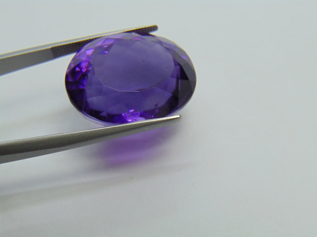 33ct Amethyst 21x18mm