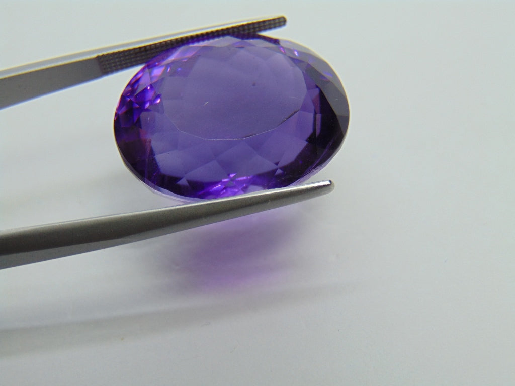 33ct Amethyst 21x18mm