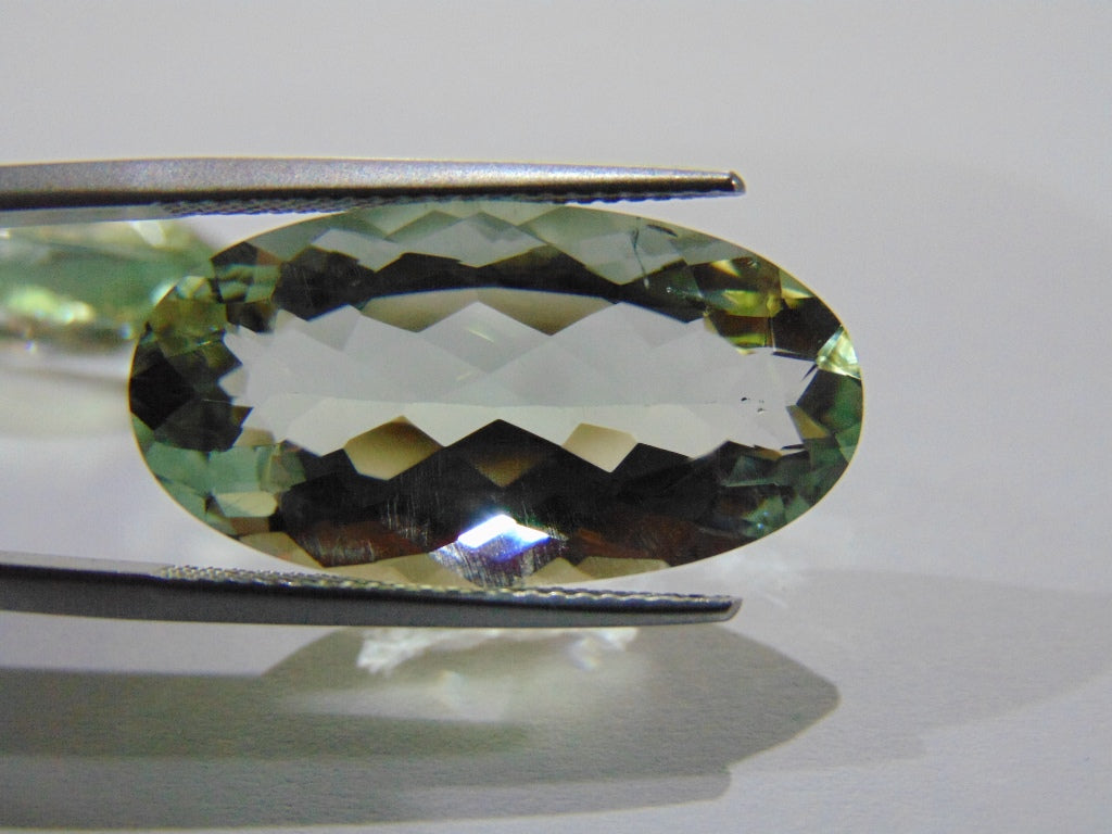 29.40ct Prasiolite (Pair)