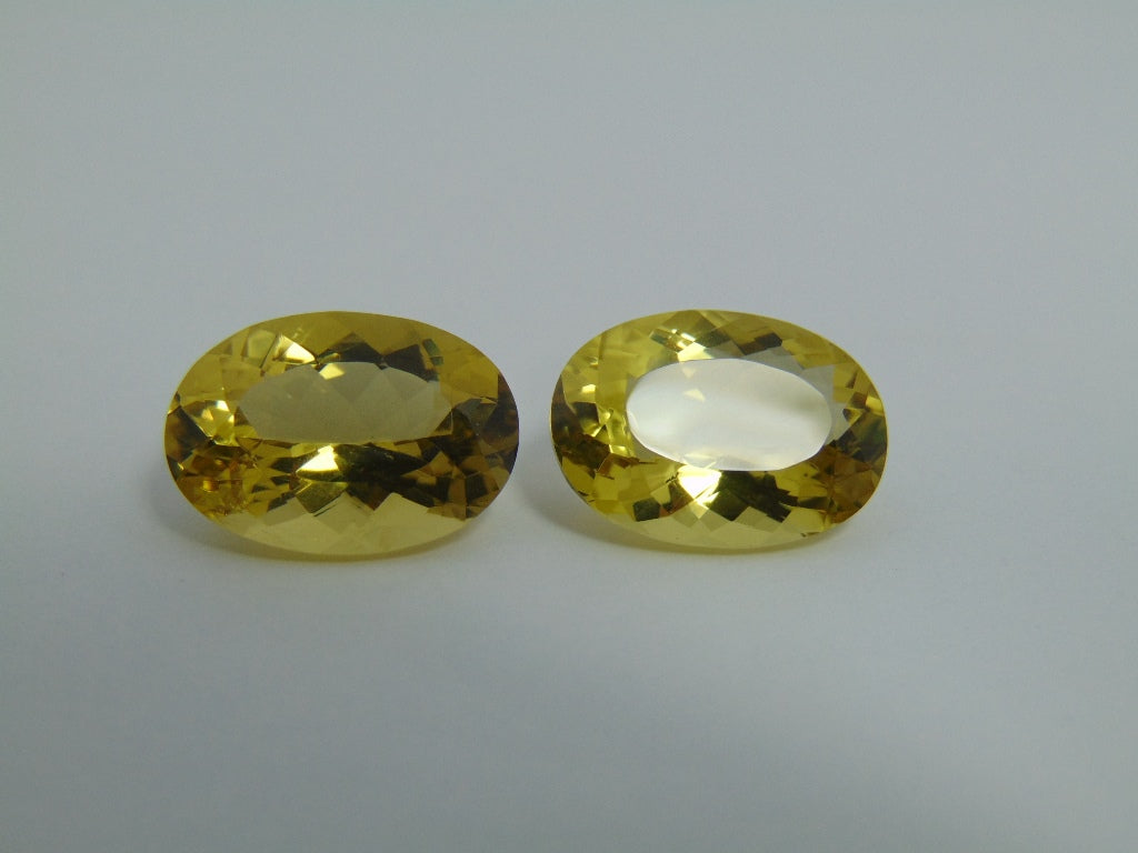 27.60cts Citrine (Pair)