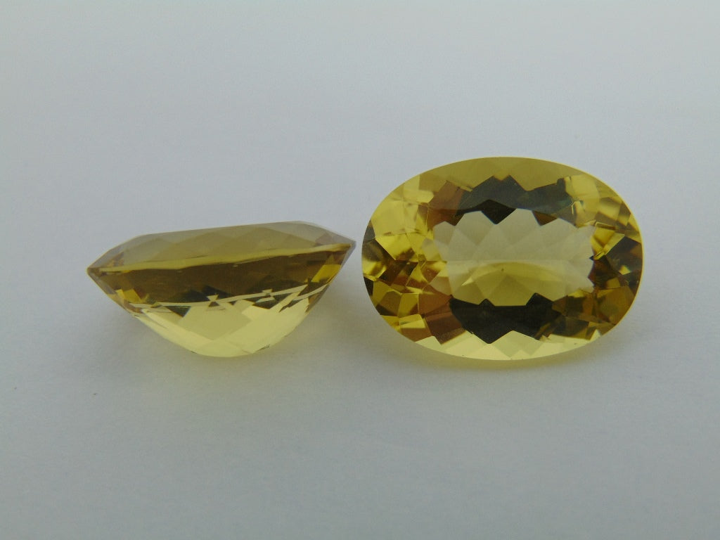 27.60cts Citrine (Pair)