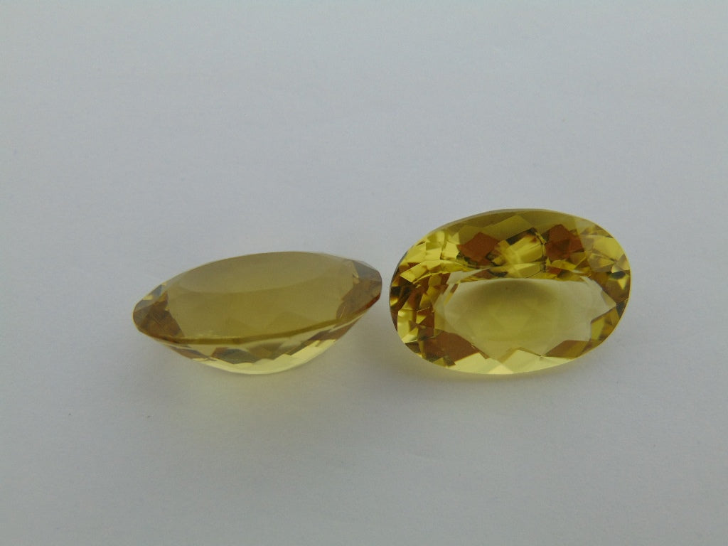 27.60cts Citrine (Pair)