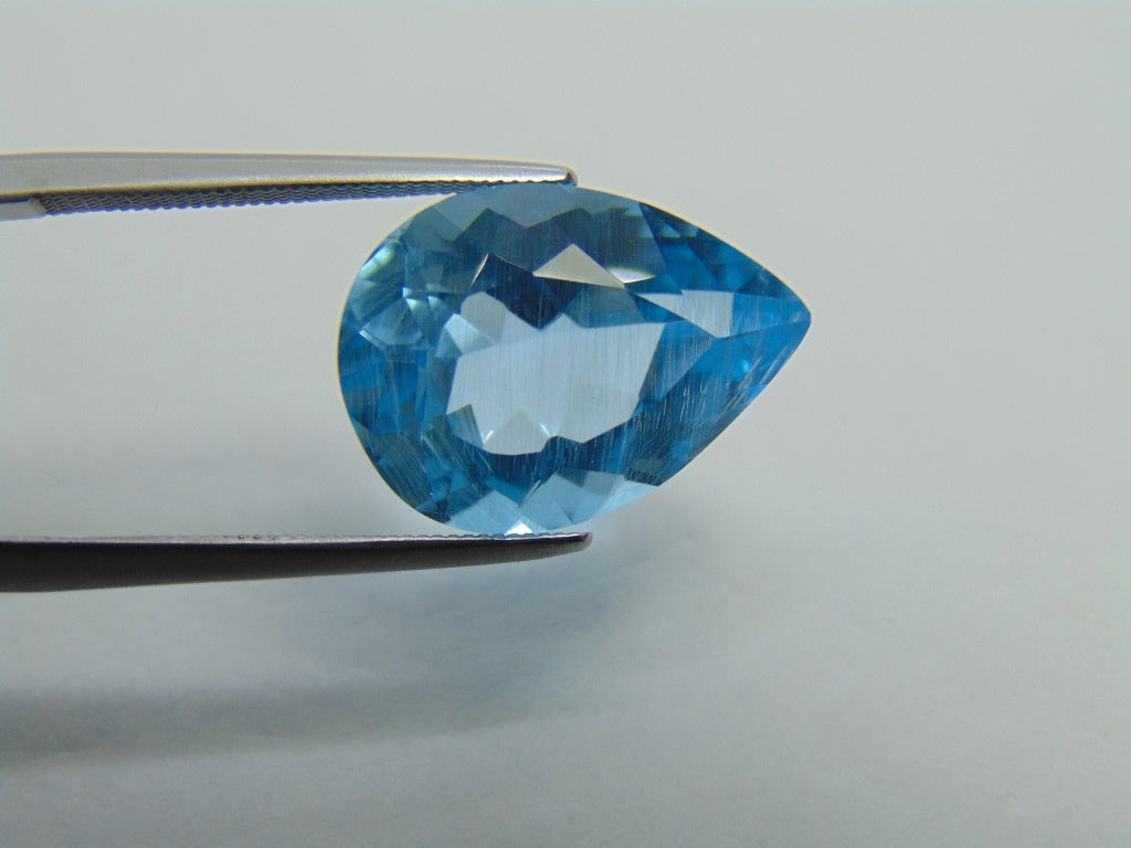 9.50ct Topaz With Needle 16x11mm