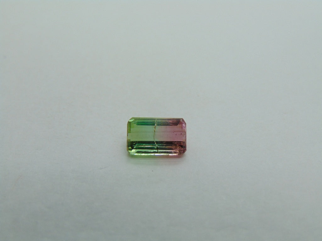 1.95ct Tourmaline Bicolor 9x5mm