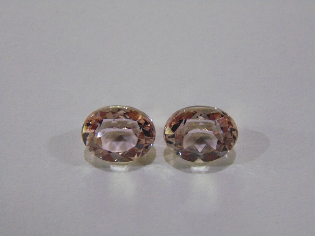 7.80ct Kunzite (Pair)