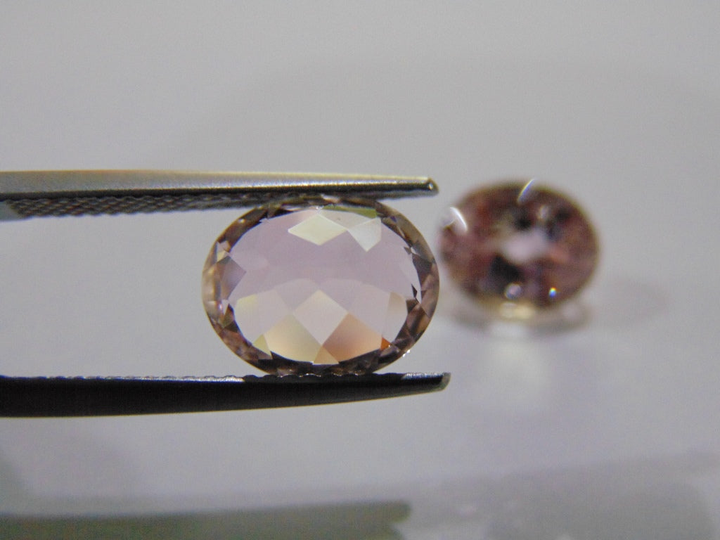 7.80ct Kunzite (Pair)