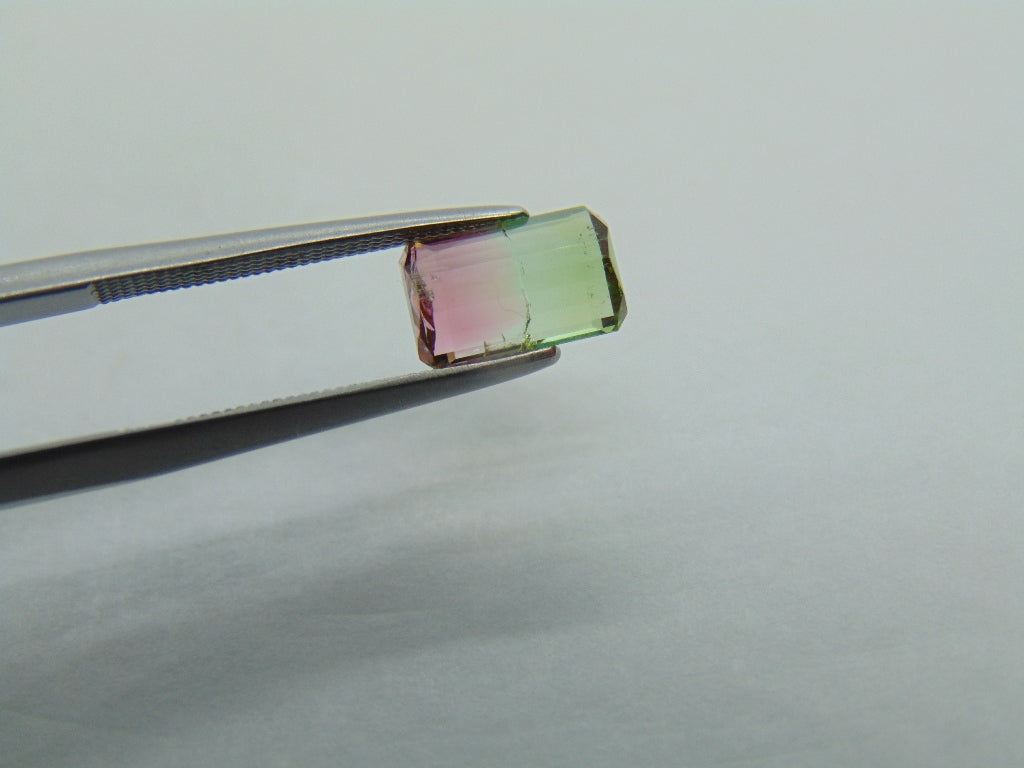 1.95ct Tourmaline Bicolor 9x5mm