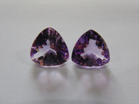 11.70ct Amethyst (Pair)