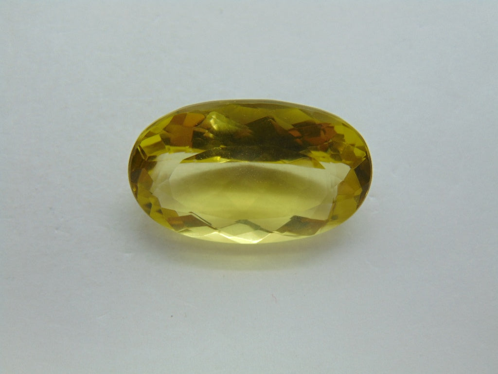 24.80cts Quartz (Green Gold)