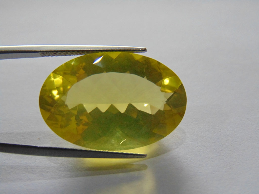 28.10ct Green Gold 27x18