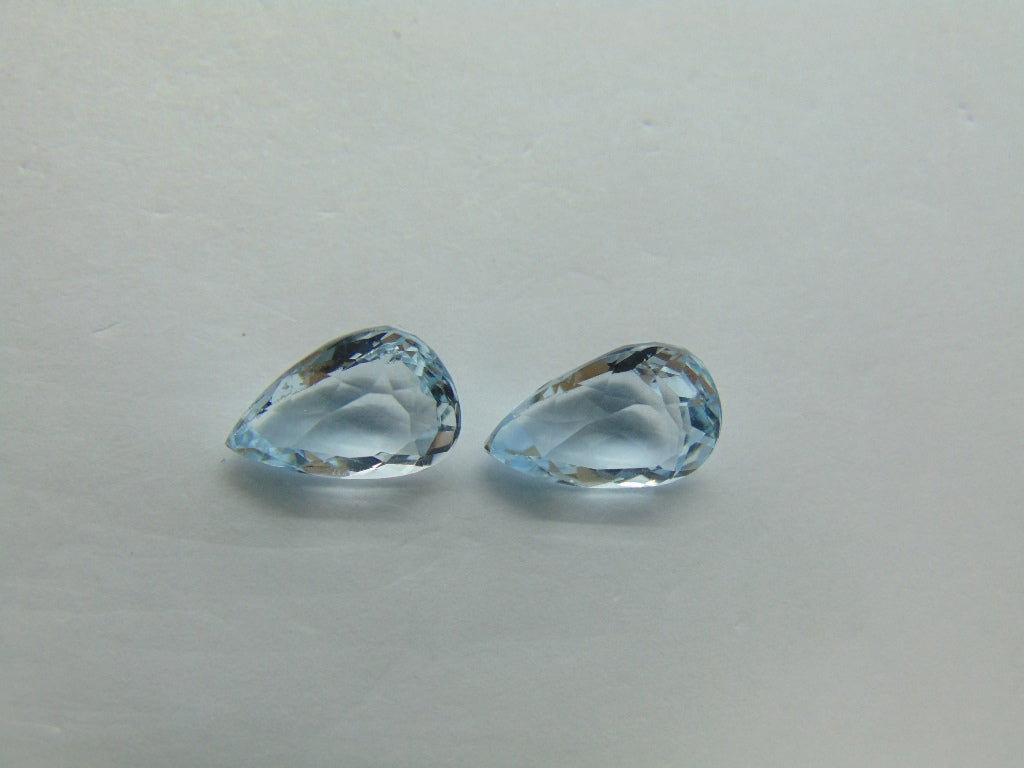 8.45cts Topaz (Natural Color) Pair