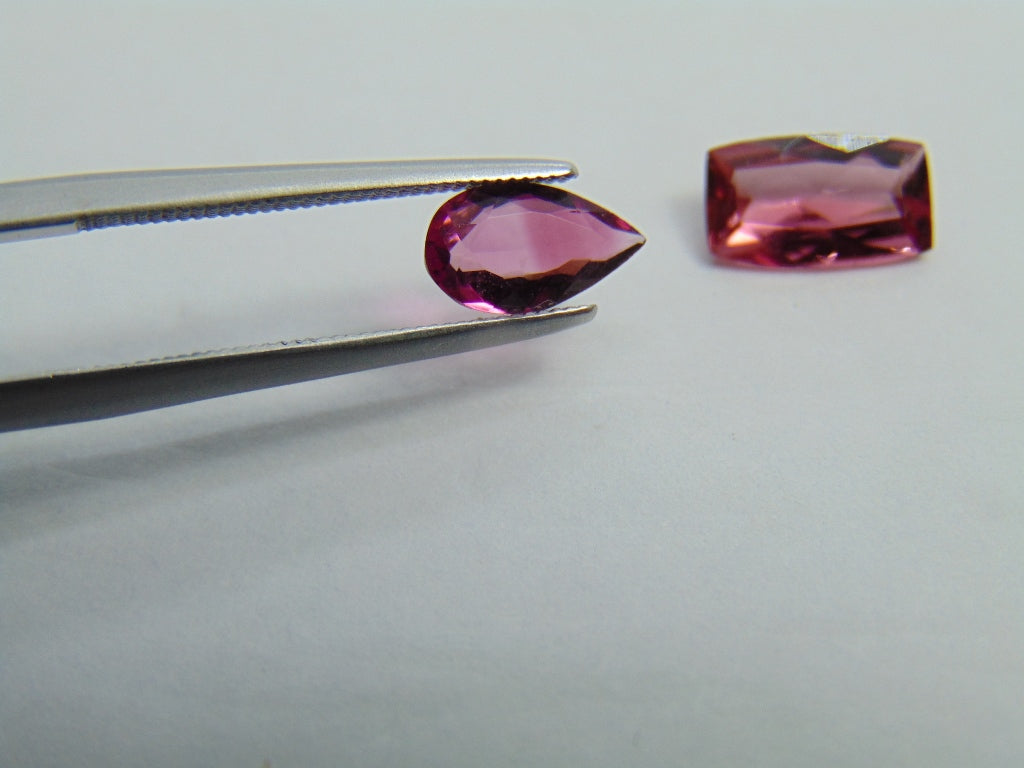 1.84ct Tourmaline 8x5mm 9x5mm