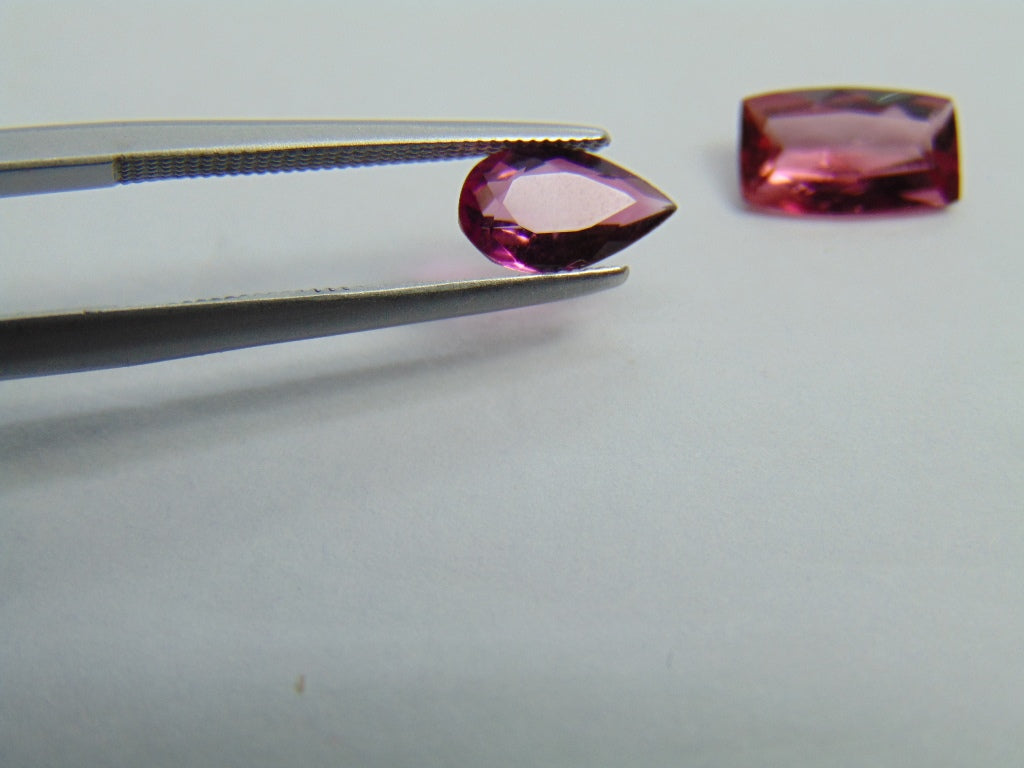 1.84ct Tourmaline 8x5mm 9x5mm