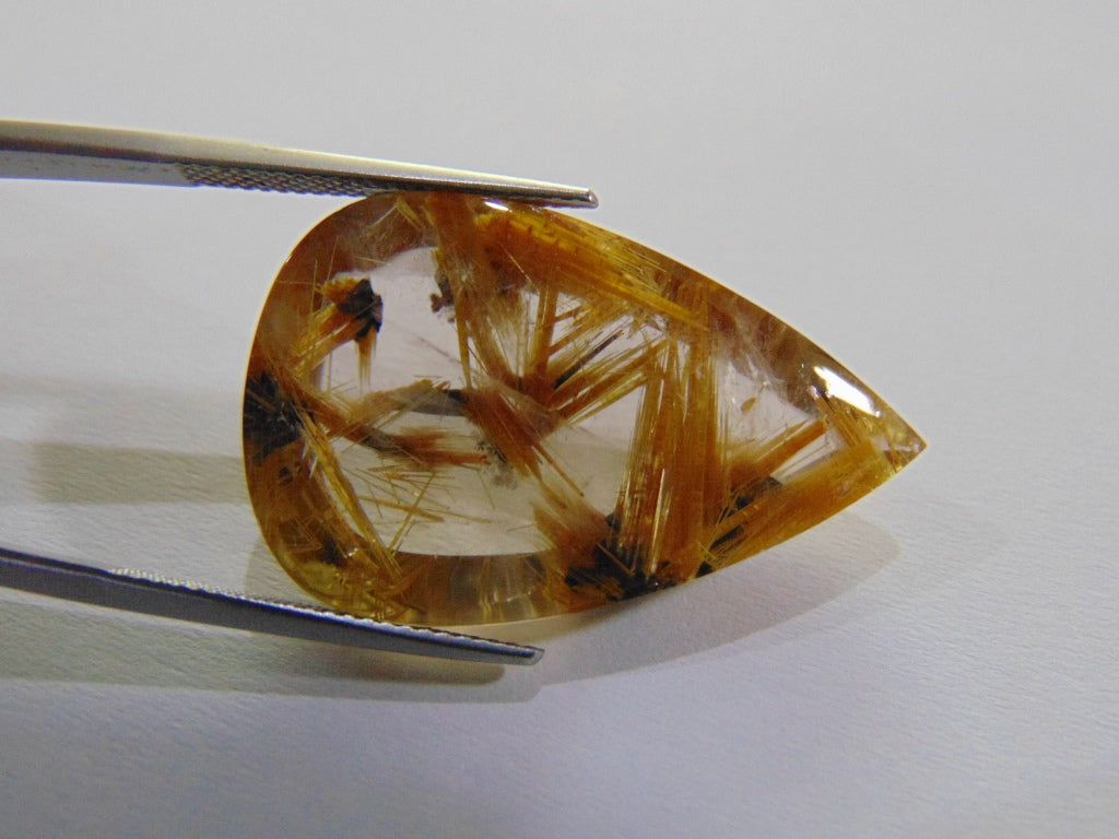 35.30ct Rutile 32x20mm