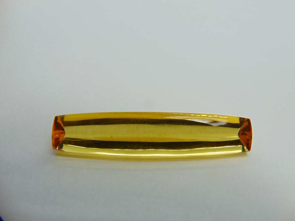 27.35ct Citrine 47x10mm